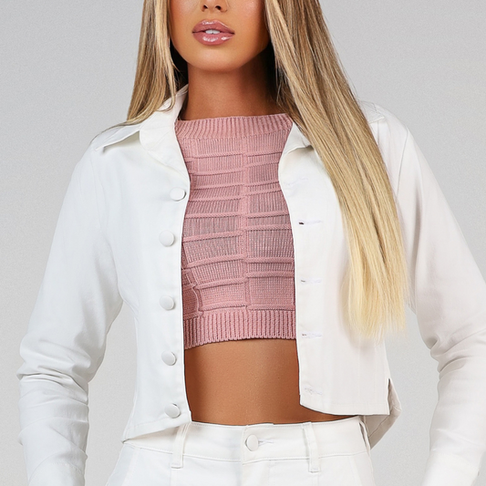 Jaqueta Encerada Branco Off-White - RX55OFFW